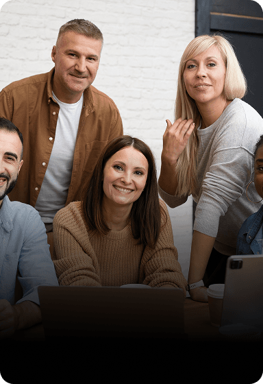 Real estate agents illustration